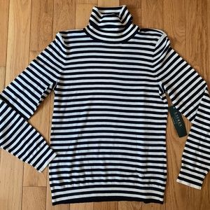 Ralph Lauren Turtleneck Cotton - Blend Sweater NWT